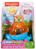 Fisher-Price Little People Disney Princess, Parade Cinderella & Pals Float