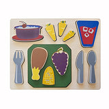 Guidecraft Sorting Food Tray - Dinner