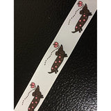 Polyester Grosgrain Ribbon for Decorations, Hairbows & Gift Wrap by Yame Home (7/8-in by 1-yd, ys08040422 - brown dog w/white background)