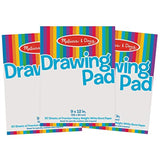Melissa & Doug Drawing Paper Pad Bundle (3 Pack)