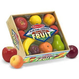 Melissa & Doug Shopping Cart with Playtime Veggies and Playtime Fruits
