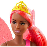 Barbie Dreamtopia Fairy Doll, 12-inch, with Pink Hair, Light Pink Legs & Wings, Gift for 3 to 7 Year Olds, Multi