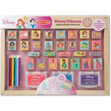 Melissa & Doug Deluxe Wooden Disney Princesses Stamps Set