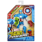 Marvel Super Hero Mashers Captain America Figure 6 inches