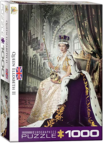 EuroGraphics Queen Elizabeth II 1000-Piece Puzzle