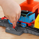 Thomas & Friends Trackmaster, Cassia Crane & Cargo Set, Motorized Toy Train Engines for Preschool Kids Ages 3 Years and Older