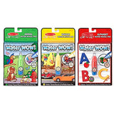 Melissa & Doug On The Go Water Wow Bundle - Vehicles. Animals and Alphabet