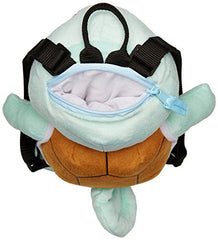 Pokemon Boys' Squirtle Plush Backpack, Blue, 14'
