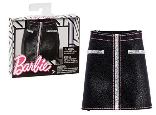 Barbie Fashions #5 Black Leather Skirt