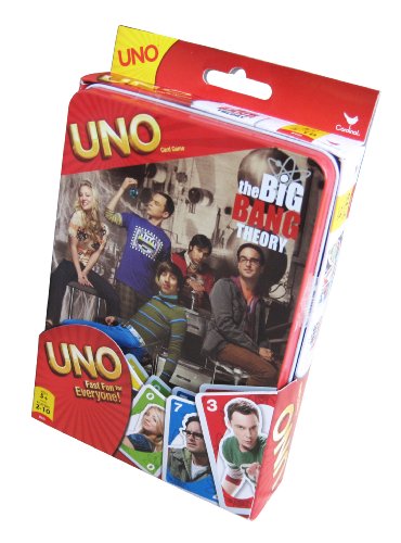 Big Bang Theory Uno Card Game Tin