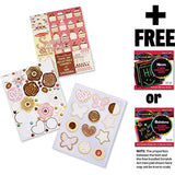 Melissa & Doug Sweets & Treats: Sticker Pad & 1 Scratch Art Mini-Pad Bundle (04239)