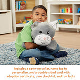 Melissa & Doug Cuddle Cat Jumbo Plush Stuffed Animal with Activity Card