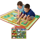 Melissa & Doug Round The Barnyard Rug & Animals