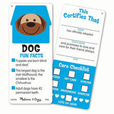 Melissa & Doug Cuddle Dog Jumbo Plush Stuffed Animal with Activity Card