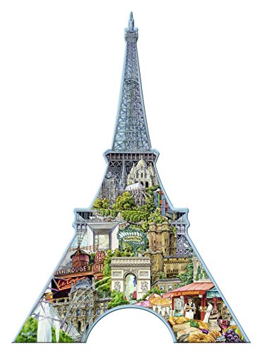 Ravensburger Eiffel Tower 960 Piece Jigsaw Puzzle for Adults  Every Piece is Unique, Softclick Technology Means Pieces Fit Together Perfectly