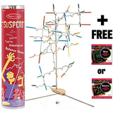 Melissa & Doug Suspend - Award Winning Family Game & 1 Scratch Art Mini-Pad Bundle (04371)