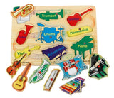 Melissa and Doug Musical Instruments Sound Puzzle