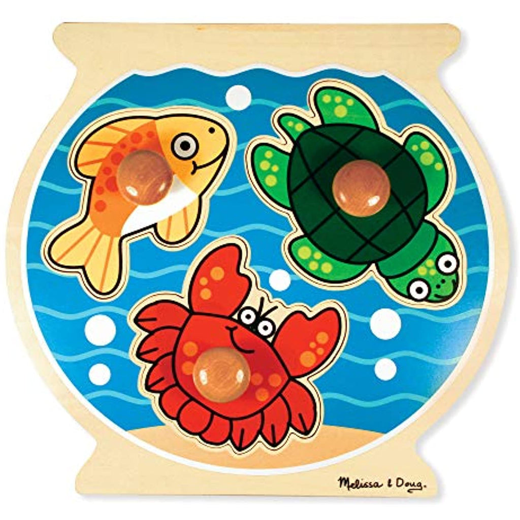 Melissa & Doug Farm Animals Jumbo Knob Wooden Puzzle
