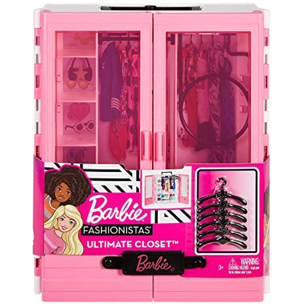 Barbie Fashionistas Ultimate Closet Portable Fashion Toy for 3 to 8 Year Olds