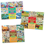 Melissa & Doug Puffy Sticker/Sticker Pad Set 6-pack - Farm/Safari/Chipmunk/Jungle/Farm/Under The Sea