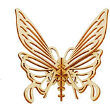 IncrediBuilds: Butterfly 3D Wood Model