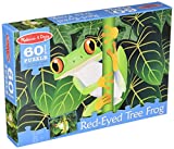 Melissa & Doug Red-Eyed Tree Frog Cardboard Jigsaw Puzzle, 60-Piece