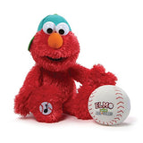 GUND Sesame Street Baseball Player Elmo Animated Stuffed Toy Plush
