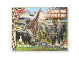 Melissa & Doug Savannah Adventure Floor Puzzle, 48-Piece