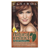 Clairol Natural Instincts Crema Keratina Hair Color Kit, Dark Brown 4 Coffee Creme, 1 Count