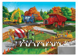 Melissa & Doug Construction Site Cardboard Jigsaw Puzzle, 30-Piece