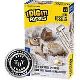 Thames & Kosmos I Dig It! Fossils - Real Fossils Excavation Kit | Science Experiment Kit | Excavate Real Fossil Specimens | Paleontology | 2018 Oppenheim Toy Portfolio Platinum Award