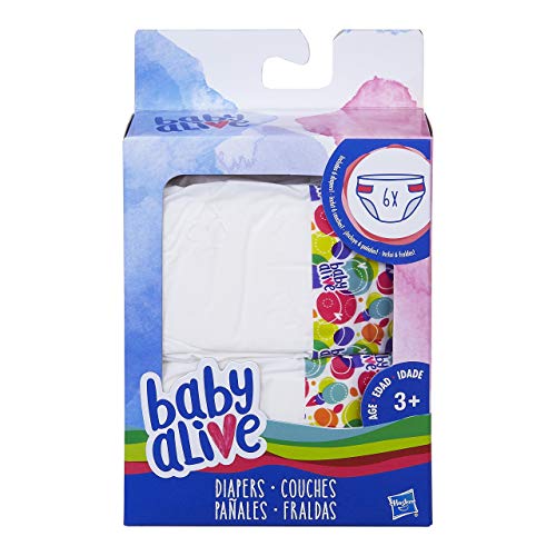Baby Alive Diapers Pack (6 Pack)