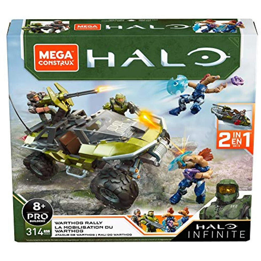 Mega Construx Halo Infinite Vehicle - Warthog Rally