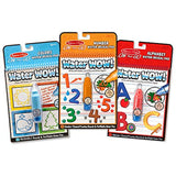 Melissa & Doug On The Go Water Wow Bundle Alphabet, Numbers and Colors & Shapes