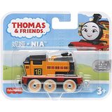 Thomas & Friends Fisher-Price Nia Die-Cast Push-Along Toy Train Engine for Preschool Kids Ages 3 Years and Older