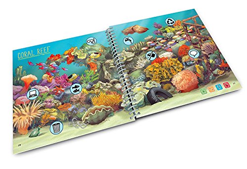 LeapFrog LeapStart Kindergarten Activity Book: Amazing Animals and Conservation, Great Gift for Kids, Toddlers, Toy for Boys and Girls, Ages 4, 5, 6