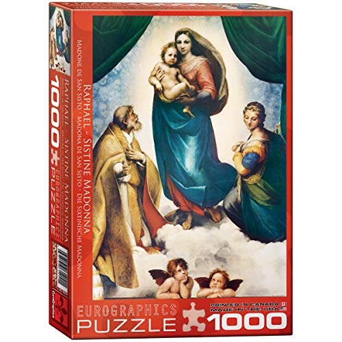 EuroGraphics Sistine Madonna by Raphael 1000 Piece Puzzle