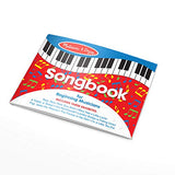 Melissa & Doug Learn-To-Play Classic Grand Piano With 30 Keys, Color-Coded Songbook, and Non-Tip Bench