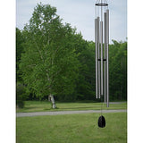 Woodstock Chimes WWH Windsinger Chimes of Hera, 85-Inch, Brushed Silver