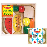 Melissa & Doug Cutting Food Set with Slice and Sort Eggs - Wooden