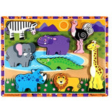 Chunky Puzzles Dinosaurs and Safari Animals