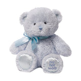 Baby GUND My First Teddy Bear Stuffed Animal Plush, Blue, 10"