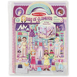 Melissa & Doug Puffy Sticker Set 4-Pack - Fairy/Dress-Up/Mermaid/Day of Glamour