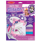 Melissa & Doug Foam Frames - Mess Free Glitter Series + Free Scratch Art Mini-Pad Bundle [95075]