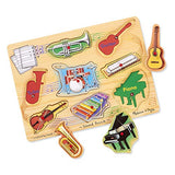 Melissa and Doug Musical Instruments Sound Puzzle