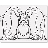 Melissa & Doug Jumbo Coloring & Reusable Sticker Pad 2 Pack – Animal Coloring, Farm Stickers