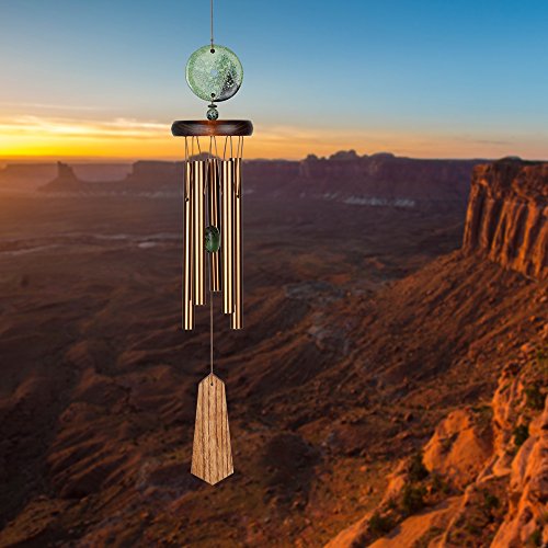 Woodstock Turquoise Wind Chime, Terra