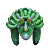 Jet Creations 43 inch Triceratops Inflatable Air Stuffed Plush Dinosaur, Durable Self Standing, one of the best toys, party decorations and favors for kids and adults, 6 years and up, DI-TRI4
