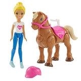 Barbie On the Go Caramel Pony and Doll