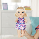 BABY ALIVE MAGICAL SCOOPS BABY: Blonde Baby Doll with Dress and Accessories: Ice Cream Cone, Scooper, Comb and More, Perfect Toy For 3 Year Old Girls and Boys and Up